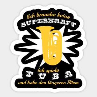 Superkrafttubist Sticker